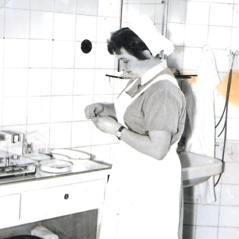 1972 Mutter Krankenschwester